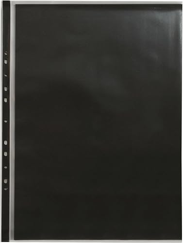 Daler Rowney Lot de 10 Pochettes de présentation A3 en Plastique pour protéger Les œuvres d'art, idéales pour Artistes Professionnels et débutants et étudiants, Claire - Nail Gallerys