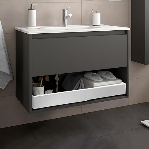 Tanice Cabinet Expansion Drawers Expandable Organiseurs de Placards Durable Metal Frame Silent Slides No-hole Installation Convient pour Cuisine Salle de Bain Bureau - Nail Gallerys