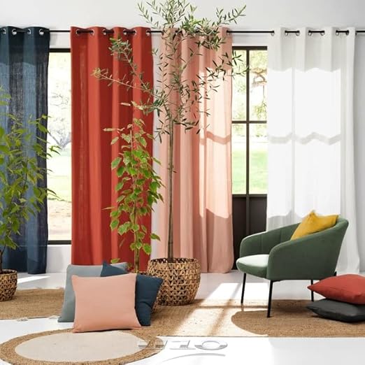 KGS Lot de 2 Coussins déhoussable 40x40cm Gaze de Coton uni Angelia (Gris) - Nail Gallerys