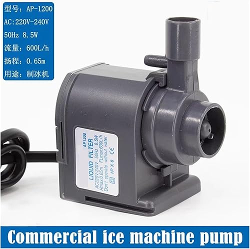 UTSKWD Pompe for machine à glace commerciale Pompe submersible de circulation Accessoires for pompe for machine à glace Machine à glace AP-1200 - Nail Gallerys