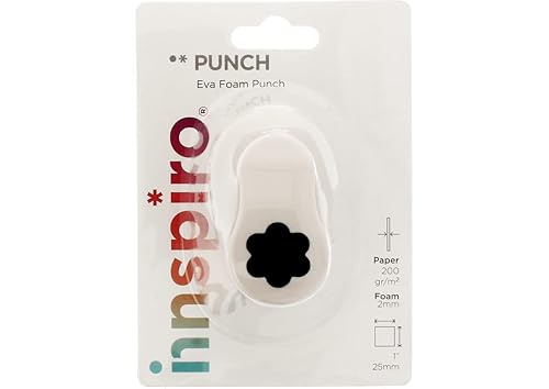 INNSPIRO Perforatrice de figures Eva Foam Punch fleur 25mm, perforatrice pour scrapbooking, DIY, manualités, création de cartes. - Nail Gallerys