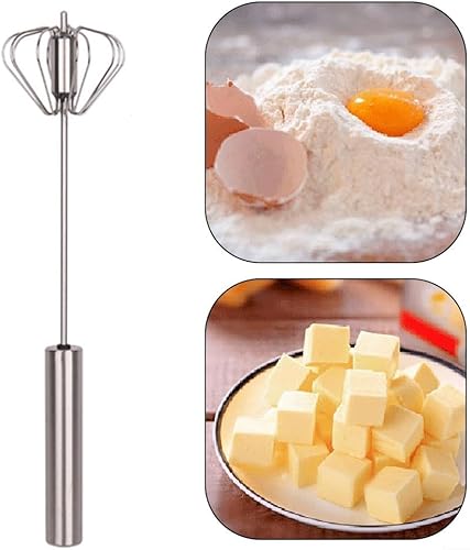 Design ergonomique élégant et fonctionnel du fouet mélangeur manuel en acier inoxydable pour une utilisation facile - Nail Gallerys