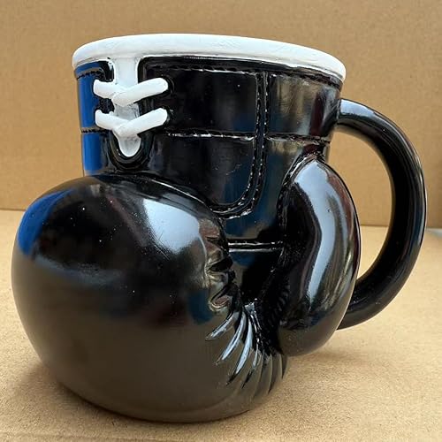 LYEAA Tasse à café avec motif gant de boxe - Cadeau fantaisie pour les fans de boxe et les amateurs de sport - Nail Gallerys
