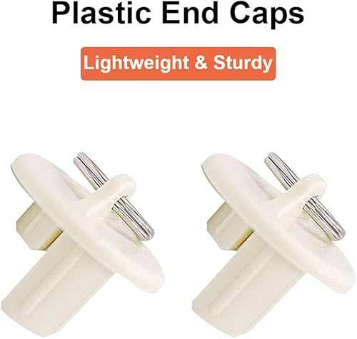 Lot de 2 embouts universels avec anneau pour intérieur/extérieur - Noir - Nail Gallerys