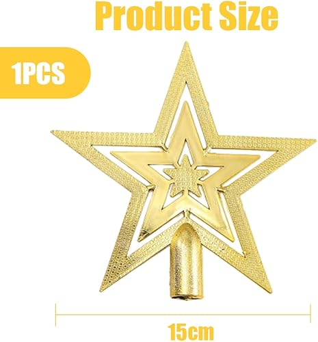 Fc'Noqgn Chapeau de Sapin de Noël avec Étoiles Scintillantes pour Tous Les Sapins - Nail Gallerys