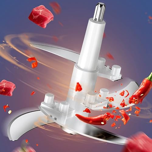 Wisboey Hachoir éLectrique 3L en Acier Inoxydable Hachoir à Viande Robot Culinaire MéLangeur Machine Appareils de Cuisine, Prise EuropéEnne - Nail Gallerys