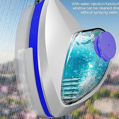 adspow Nettoyeur de vitres magnétique Double Face,Essuie-Glace en Verre Outils de Nettoyage magnétique,pour Une Epaisseur de Verre de 3-8mm,Bleu - Nail Gallerys