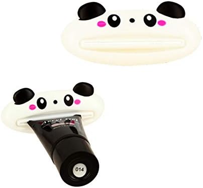 SHOP-STORY - Presse Tube Distributeur de Dentifrice en Forme de Panda Blanc - Nail Gallerys