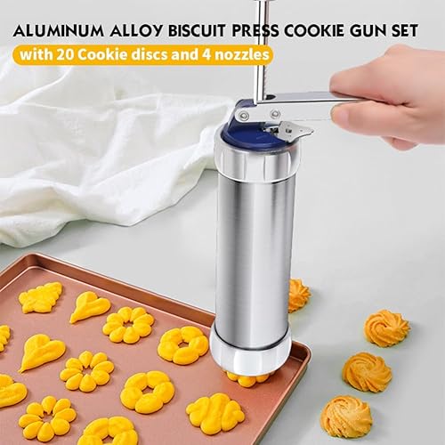 Bricolage Biscuit Biscuit Gâteau Machine, Biscuit Extrudeuse Presse Machine Fondant Pâtisserie Gâteau Moule Dessert Faisant L'outil De Cuisson Pour La Cuisine À La Maison - Nail Gallerys
