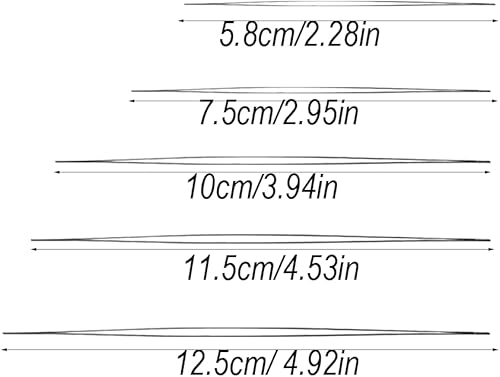 Aiguilles à Perles, 5 Pièces Aiguille à Perler, Aiguilles à Perles Grand Yeux, Aiguilles à Coudre en Acier Inoxydable, Avec Bouteille à Aiguille, pour Fabrication de Bijoux - Nail Gallerys