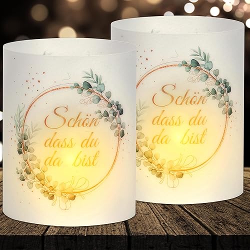 Lot de 16 photophores décoratifs de table pour 50e anniversaire, décoration pour homme et femme, photophores Happy Birthday, convient pour bougies chauffe-plat ou bougies - Nail Gallerys