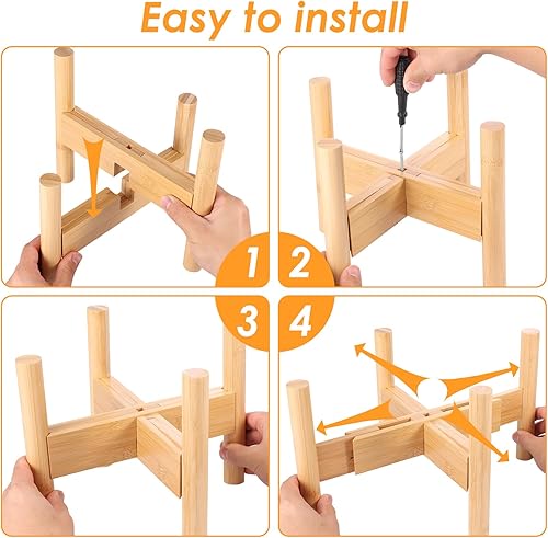 Lot de 2 distributeurs de boissons en bois - Support réglable - Facile à installer - Nail Gallerys