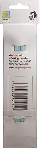 Lot de 3 aiguilles à tisser en plastique, longueur : 15 cm, aiguilles tressées, accessoires de tissage, aiguilles à tisser, sl, 2869 - Nail Gallerys