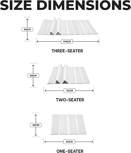Planches de rajeunissement de canapé pour canapés, chaises, lits, fauteuils, sièges - Rajeunit la fermeté du canapé (deux places) - Nail Gallerys