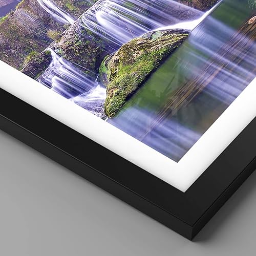 ARTTOR Deco Affiches Murales 70x50cm Affiche Decoration Murale cascade nature Cuisine Wall Art Design Moderne Poster sans Cadre Tableau Decoration Salon Chambre Decor P2XAA70x50-3893 - Nail Gallerys