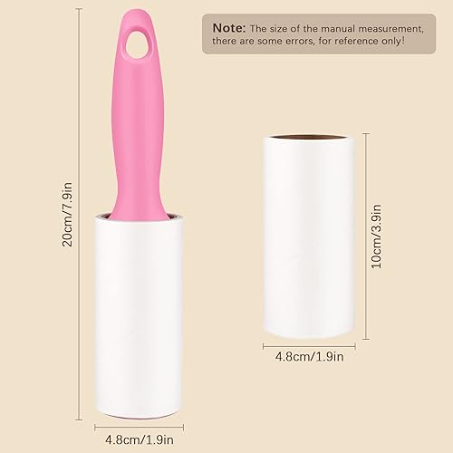 Rouleau Adhesif de Poils pour Animaux de Compagnie,Lot de à Peluches Recharge Brosse 12 Rouleaux de 60 Feuilles en Diagonale,Brosse Vetement Anti Poils - Nail Gallerys