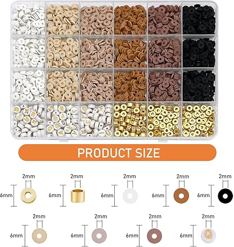 Yuqilin 2414 Pièce Perles pour Bracelet, 6 MM Perles Lettres, 6 Couleurs Perles Lettres pour Bracelet, DIY Perle Lettre, Perles Bracelet, Kit Perles, pour DIYCollier Bracelet Bijoux - Nail Gallerys