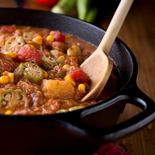 Hofmeister Holzwaren - Cuillère de Cuisson Ovale avec Trou de Suspension au Bout de la Tige (60 cm) - Nail Gallerys