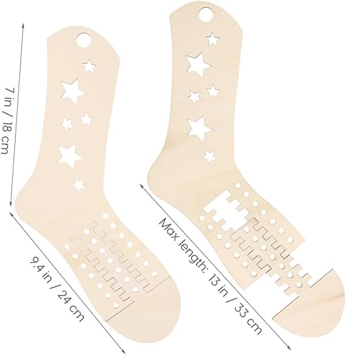 Uonlytech Lot De 4 Livres De Tricot Pour Chaussettes Moules À Tricoter À La Main Bloqueurs De Chaussettes Pour Tricoter Outils De Tricot Peignes De Blocage De Tricot Pieds De Mannequin - Nail Gallerys