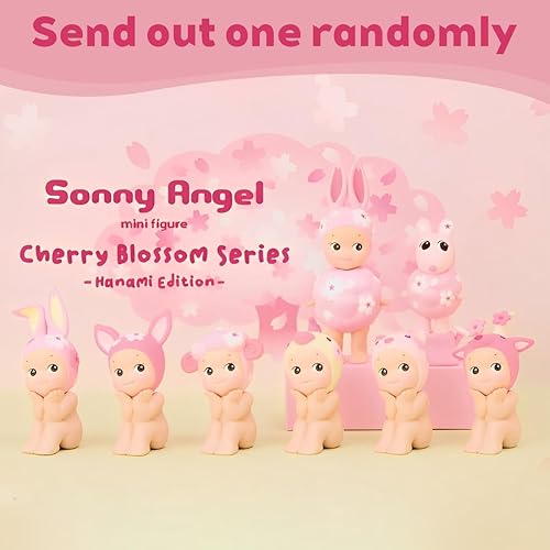 PRAOFRT 1 Pièce Angel Cherry Blossom Series Nouvelle Angel Cherry Décoration Festive & Cadeau Calendrier Adapté à Tous Les Âges,Style aléatoire,A - Nail Gallerys