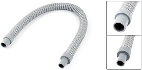 sourcingmap 60 cm de longueur Plastique gris remplacement du tuyau de drainage pour climatisation - Nail Gallerys