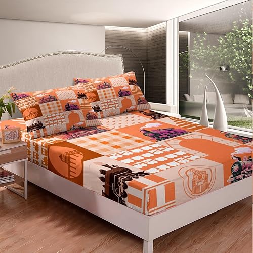 Homewish Drap Housse 90x190 Enfant Camion de Pompier Rouge, Drap-Housse 1 Personne Garçon Camion de Pompier, Drap de Lit Véhicule de Pompier, Housse de Matelas Ambulance Bleu Rouge - Nail Gallerys