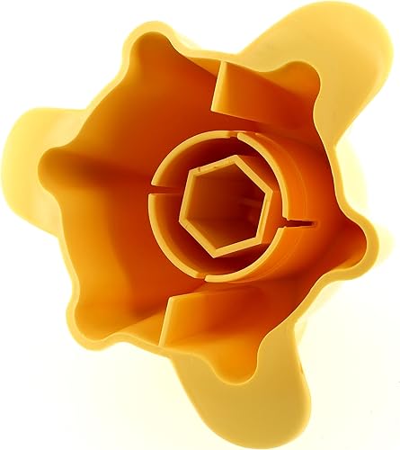 Cone presse-agrumes jaune pour Presse agrumes - Nail Gallerys