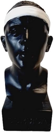 impexit Reproduction en résine Buste de Maure Corse Bicolore Coloris 12,5/6/6 cm (Noir/Blanc) - Nail Gallerys