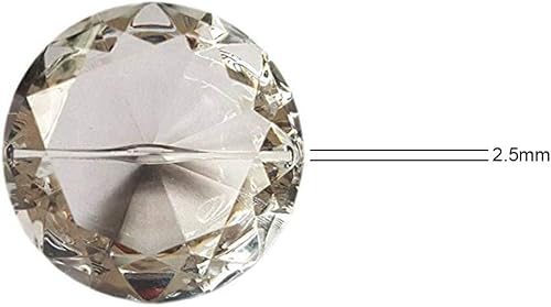 HOHIYA Lot de 20 porte-numéros de table en forme de diamant, en acrylique et en cristal - Nail Gallerys