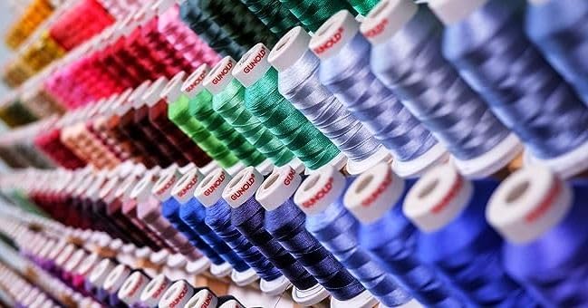 Fil de broderie poly 40 Gunold 1000 m machine à broder et à coudre fil rod building - Nail Gallerys