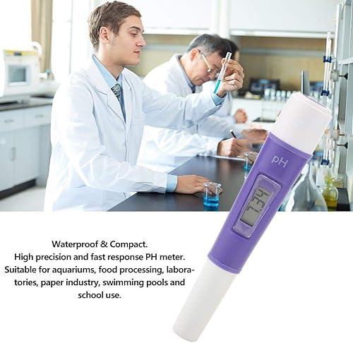 PH-037 pH-mètre numérique étanche pH-mètre portable pour eau potable, pour eau de laboratoire d'eau potable domestique - Nail Gallerys