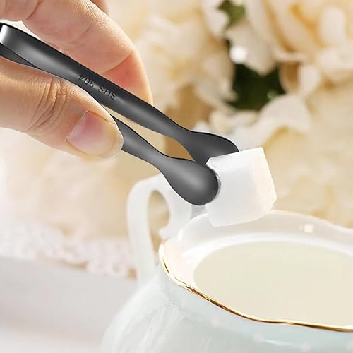 Pince à bonbons | Petite pince en acier inoxydable | Pinces pratiques, pinces sûres pour fruits, sucre, barbecue - Nail Gallerys