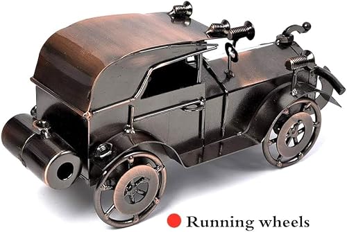 PAMENET Modèle de voiture vintage en métal fait à la main - Collection de véhicules de collection pour bar ou décoration d'intérieur - Nail Gallerys