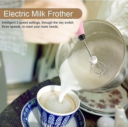 SHDKJXH, Fouet à œufs, fouet à lait, monte-café torréfié pour usage domestique, mélangeur sans fil entièrement automatique à double tête - Nail Gallerys