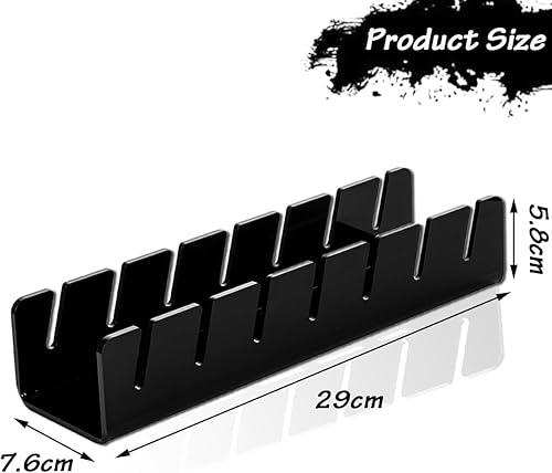 Support Casquette Rangement, Rangement Casquette Acrylique peut Contenir 7 Casquettes de Baseball, Noir, Présentoir Casquette, Porte Chapeaux pour Casquettes de Baseball pour Présentation Baseball - Nail Gallerys