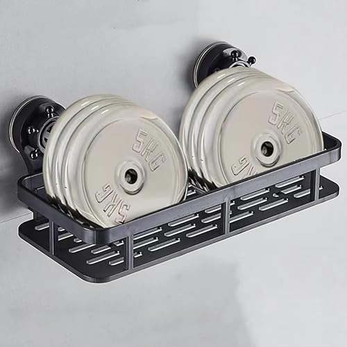 Carlgelrag Support de Rangement Mural pour Salle de Bain - Support à Ventouse pour Articles de Toilette, Solution de Rangement Domestique - Nail Gallerys