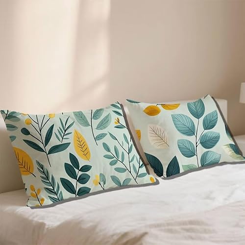 Vert Foncé Coussin Canape 30x50 cm Housses de Coussin Usine Motif Lin Canape Housse Lot de 2 Rectangle Canapé Taie Oreiller Fermeture Éclair Cachée pour Decoration Chambre Maison, Cadeau Femme h-931 - Nail Gallerys