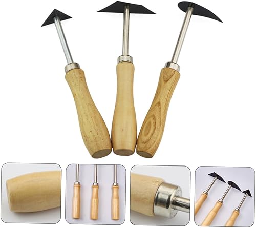 Angoily 3 Pièces Outil de couteau à l'échelle de l'argile céramique outil d'argile Coupeur outil d'aiguille d'argile sculpture Matériels outils de poterie outil de modelage d'argile Bois - Nail Gallerys