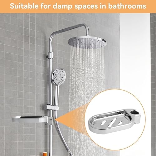 Porte - Savon pour Douche, Porte - Savon Porte - Savon Porte - Savon Barre de Douche Porte - Savon sans perçage réglable Coulissant pour Douche - Nail Gallerys