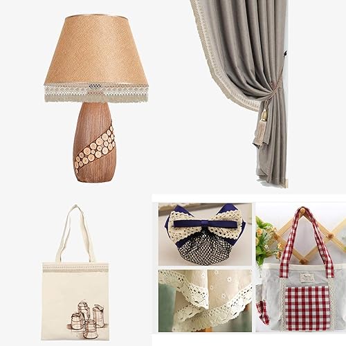 OTOTEC Coton Frange Gland Découpage Beige Couleur 4cm Largeur 5m Longueur Chaise Kit - Nail Gallerys