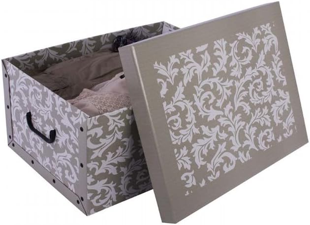 Dekokarton taille XXL avec motif moderne « Baroque flowers Provence » - Grand sujet, s’intègre dans tous les foyersNoble et de qualité supérieure.Avec poignées pour le transport et taille XXL. - Nail Gallerys