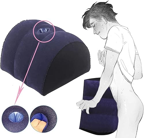 US-DXB Coussin Gonflable floqué, Coussin de Soutien Multifonctionnel, Bon Appareil pour la détente dans la Chambre ou la Lune de Miel - Nail Gallerys