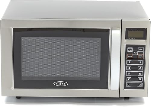 Maxima Micro-ondes - 1000 W - 20 programmes - Assiettes jusqu'à Ø 32 cm - Nail Gallerys