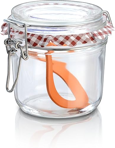 BSCA 582718 Set de 6 Terrines/Joint Verre Transparent 340 ml - Nail Gallerys