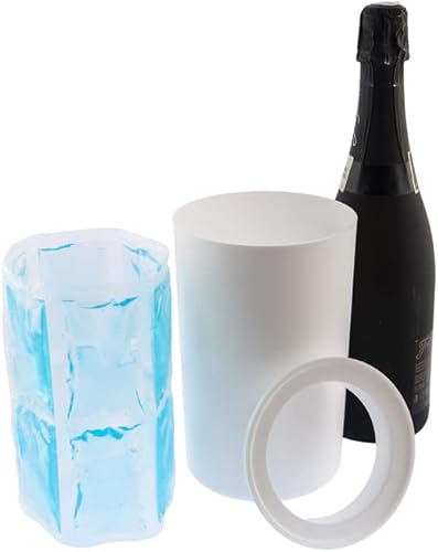 Refroidisseur de Bouteilles Koala Light Blanc Plastique 19 x 12 cm - Nail Gallerys