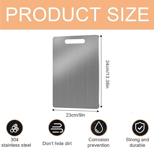 Limeow 1 Pc Planche Titane Cutting Board Planche à Découper Planche Decouper Planches à Découper Planche a Découper Planche à Decouper Chopping Board Ustensiles de Cuisine pour la Maison et le Terrain - Nail Gallerys