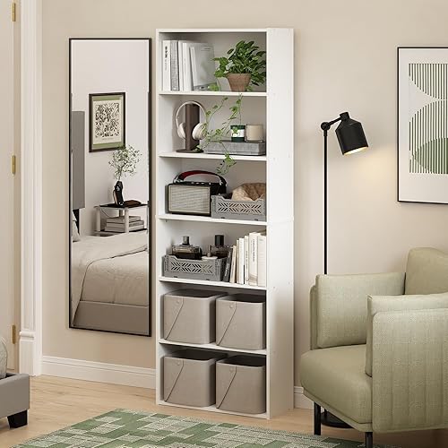 Furinno Pasir Bibliothèque d'exposition à 3 niveaux, Chêne noir - Nail Gallerys