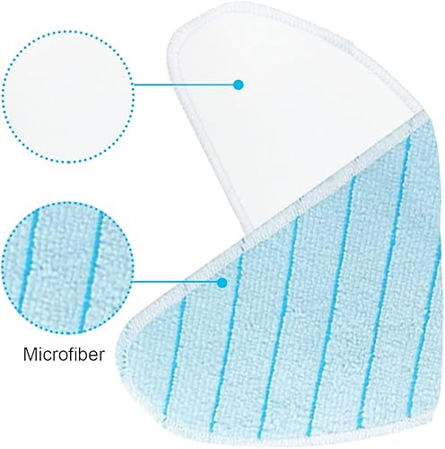 QAQGEAR Chiffons de nettoyage lavables serpillères pour Ecovacs Deebot T9 T9+ T9 AIVI T9 AIVI+ T9 MAX T9 Power Robot Aspirateur, Pièces pour Robot de Nettoyage en microfibre réutilisable - Nail Gallerys