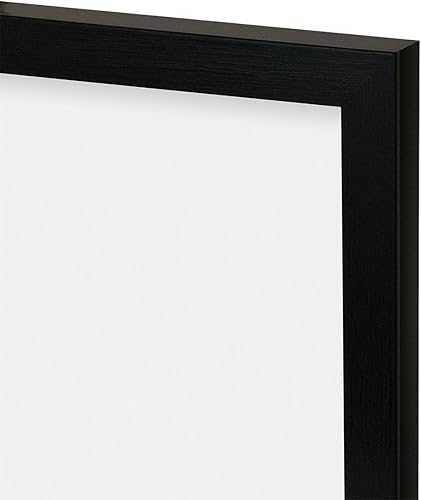 Knor Cadre photo 70 x 100 cm - Noir - Verre acrylique incassable - À suspendre - En plastique recyclé - Nail Gallerys