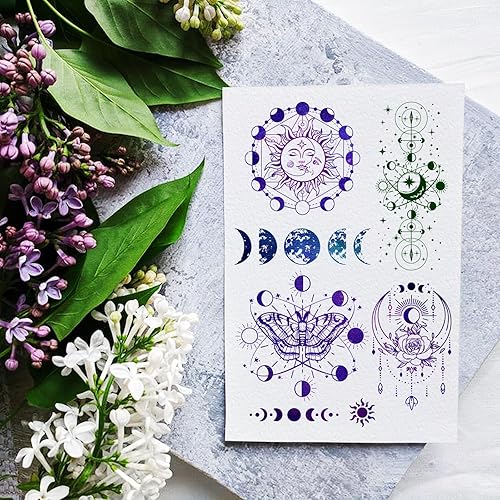 GLOBLELAND Tampons Transparents Orbit Universe Galaxy Sun Moon en Silicone Corps Célestes Divination pour Scrapbooking Fabrication de Cartes Album Photo Journal - Nail Gallerys